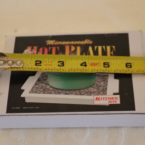 New in original packaging Kitchen Rite Microwaveable Hot Plate - Picture 6 of 6